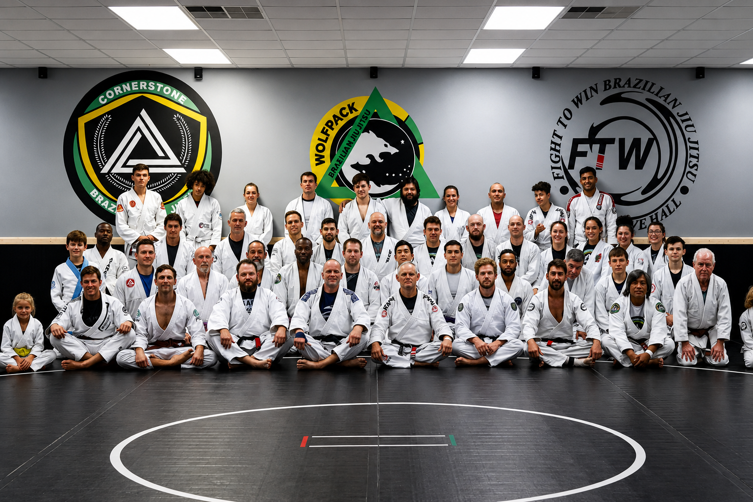 Cornerstone BJJ Team Photo